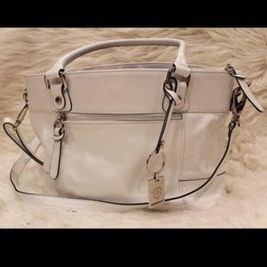 Giani Bernini White Purse